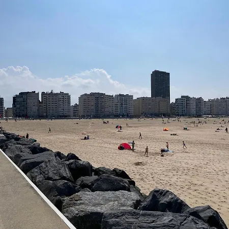 Gezellige 1 Slaapkamer, 3pers,strand,zee 50m أوستيند